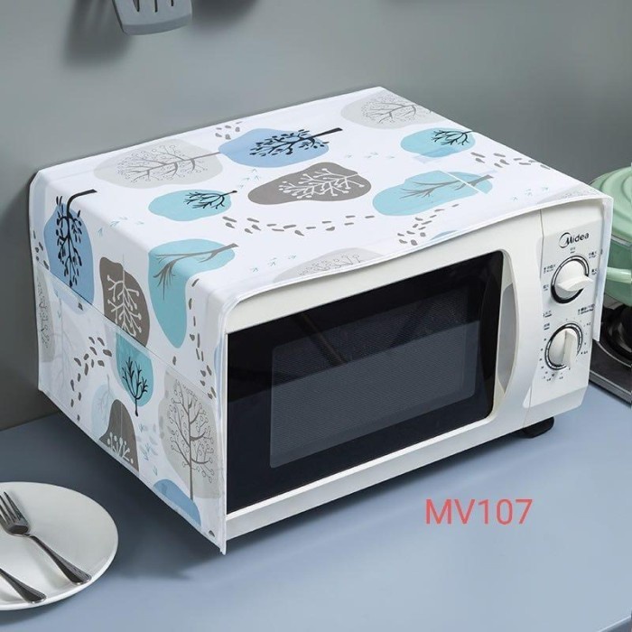 Microwave Cover with Pocket /Cover Microwave /Kain Penutup Microwave/Penutup Microwave Waterproof - SC