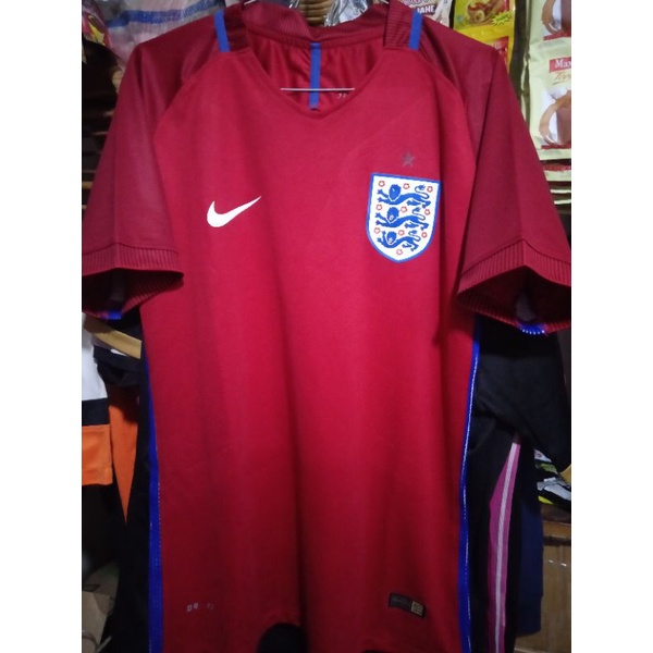 Jersey Timnas Inggris second bekas