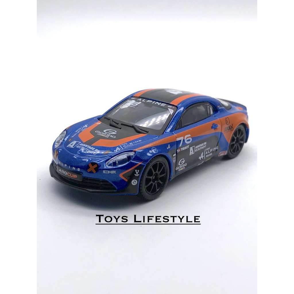 Bburago Diecast - Alpine A110 Cup 76 Skala 1:43 (Racing)