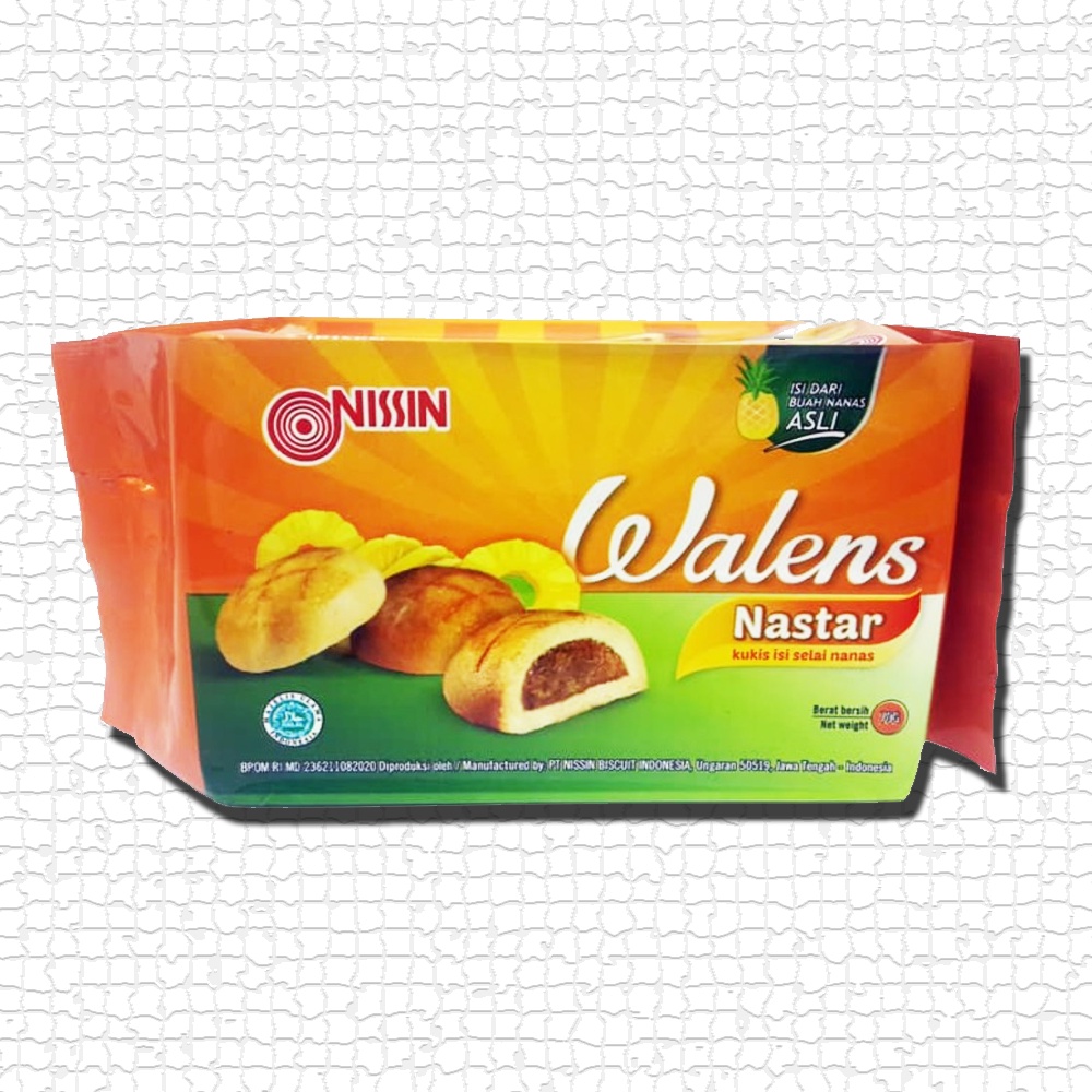 

Nissin Walens Nastar - Kukis Isi Selai Nanas 1 Pcs