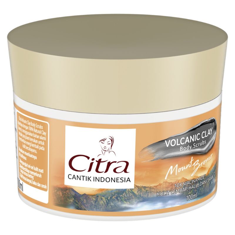 Citra Marine Collagen Raja Ampat | Citra Volcanic Clay Mount Bromo Body Scrub - 100ml