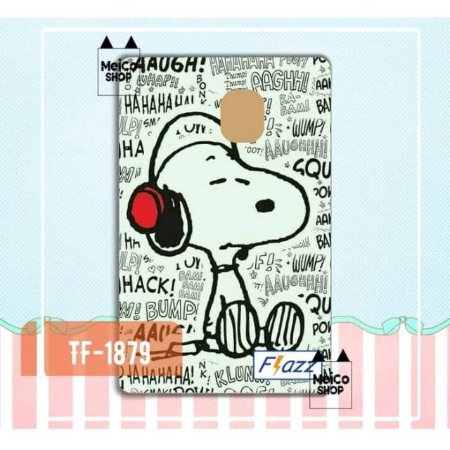 

[TF-1879] Sticker Flazz BCA Meico - Snoopy