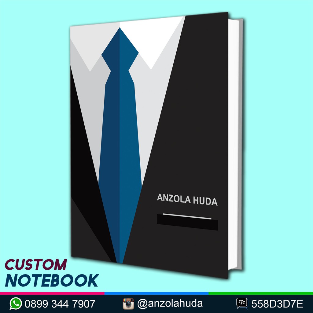 Custom Notebook Hardcover - A5 - ISI 100 LBR HVS