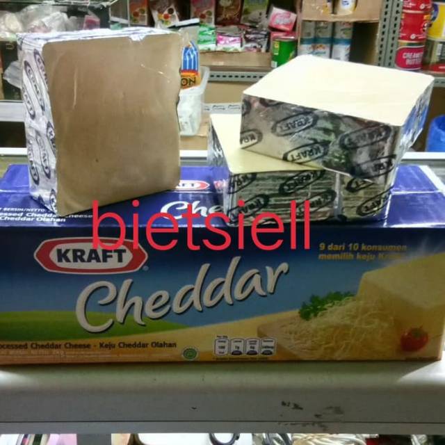 

kraft keju cheddar repack 250 gr