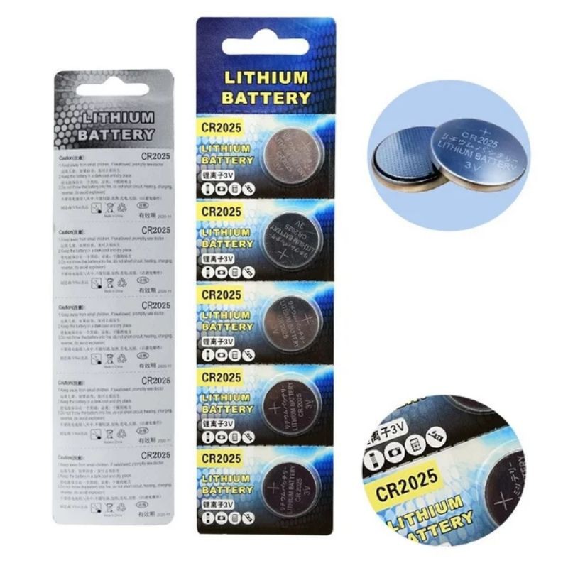 BATTERY KANCING / BATERAI / BATRE BATEREI LITHIUM CR 2025 / CR2025 KALKULATOR - JAM