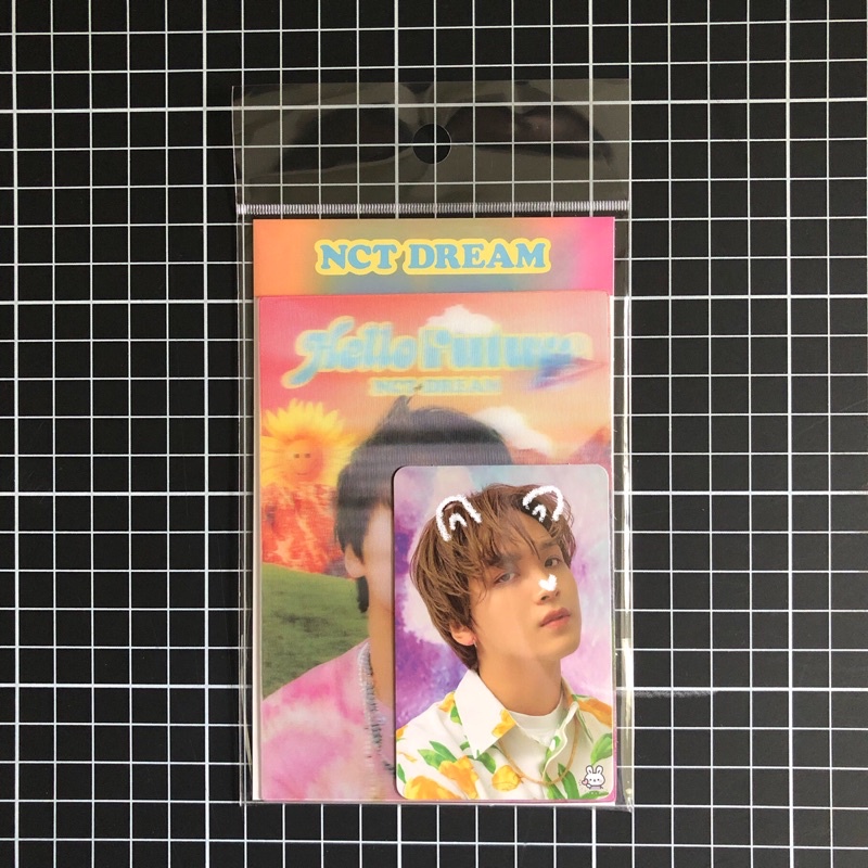 [booked] 3d lenticular nct dream hello future haechan