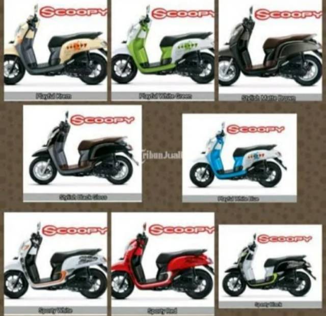 cover under side dek kanan dan kiri scoopy fi esp new k93 hitam