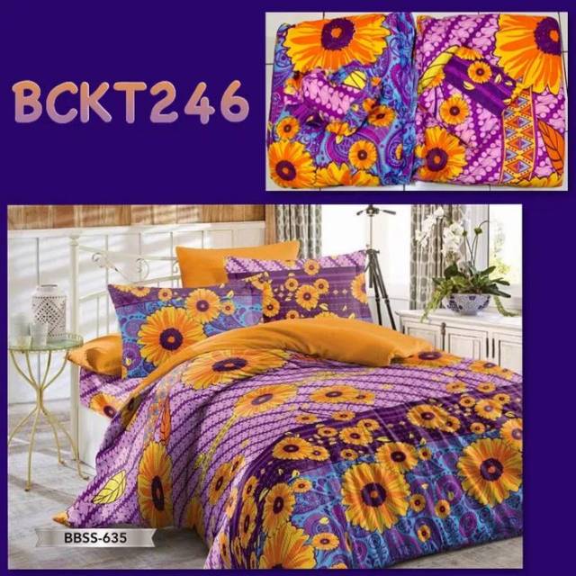 Sprei plus bed cover 180x200 katun poly TC70