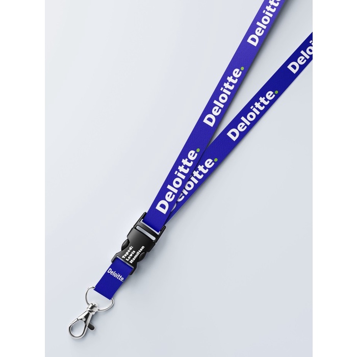 

Lanyard Deloitte Akuntan Publik Satuan Custom Dua Sisi Auditor