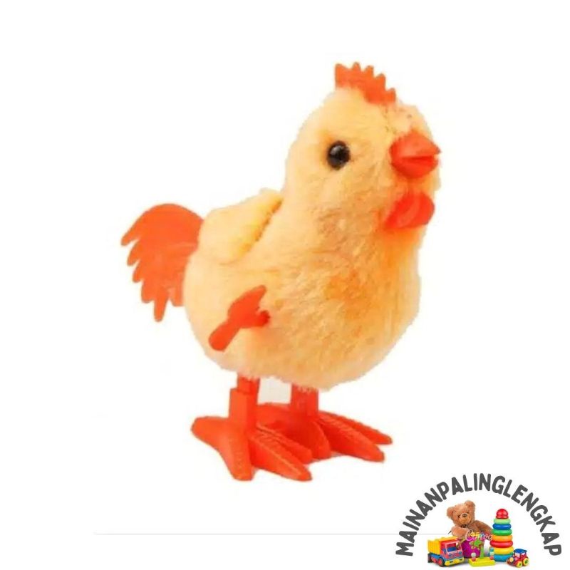 MAINAN ANAK AYAM JAGO PUTAR DAN BERJALAN - MAINAN ANAK AYAM LUCU