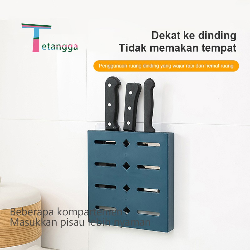 TEMPAT PISAU KOTAK penyimpanan pisau Dapur Model Tempel Dinding Penyimpanan Pisau RH2226