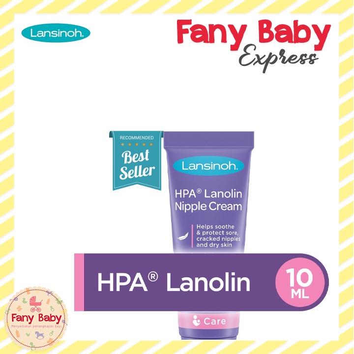 LANSINOH HPA LANOLIN NIPPLE CREAM 10G / 40G