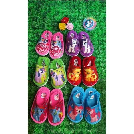 SANDAL BAPAU BABY ANAK MOTIF LITTLE PONI