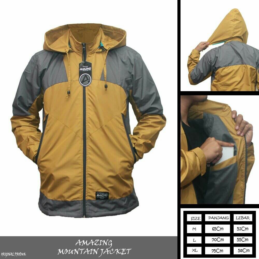 Jaket Outdoor Original 5 pilihan varian warna M L XL | Shopee Indonesia