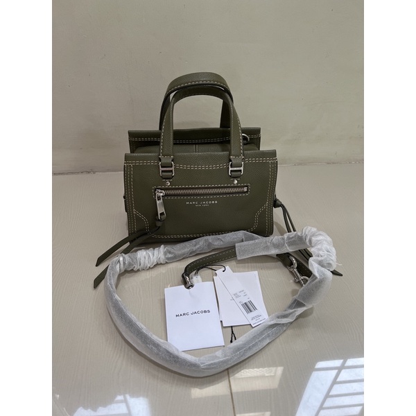 PRELOVED MARC JACOBS CRUISER HIJAU OLIVE CAPER NO DEFECT MULUSSS