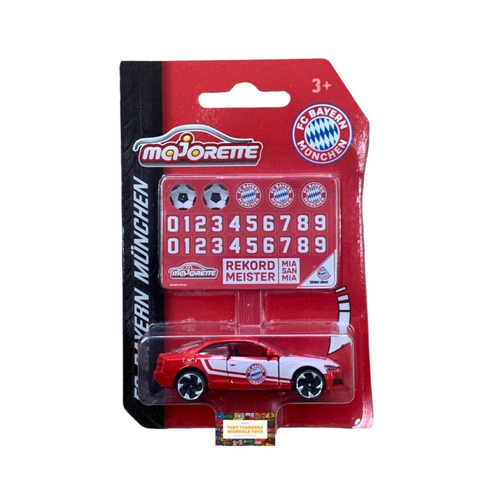 Majorette FC Bayern Munchen Audi S5 Coupe with Sticker 1