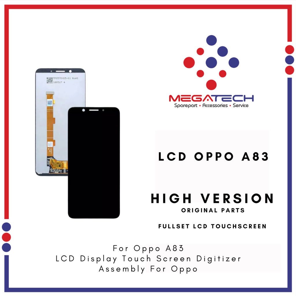 LCD Oppo A83 Fullset Touchscreen - ORI