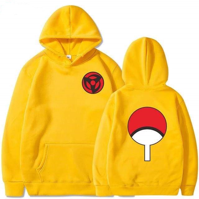 Sweater Hoodie UCHIHA SHARINGAN Anime NARUTO Jumper Pria Wanita Size S M L XL XXL