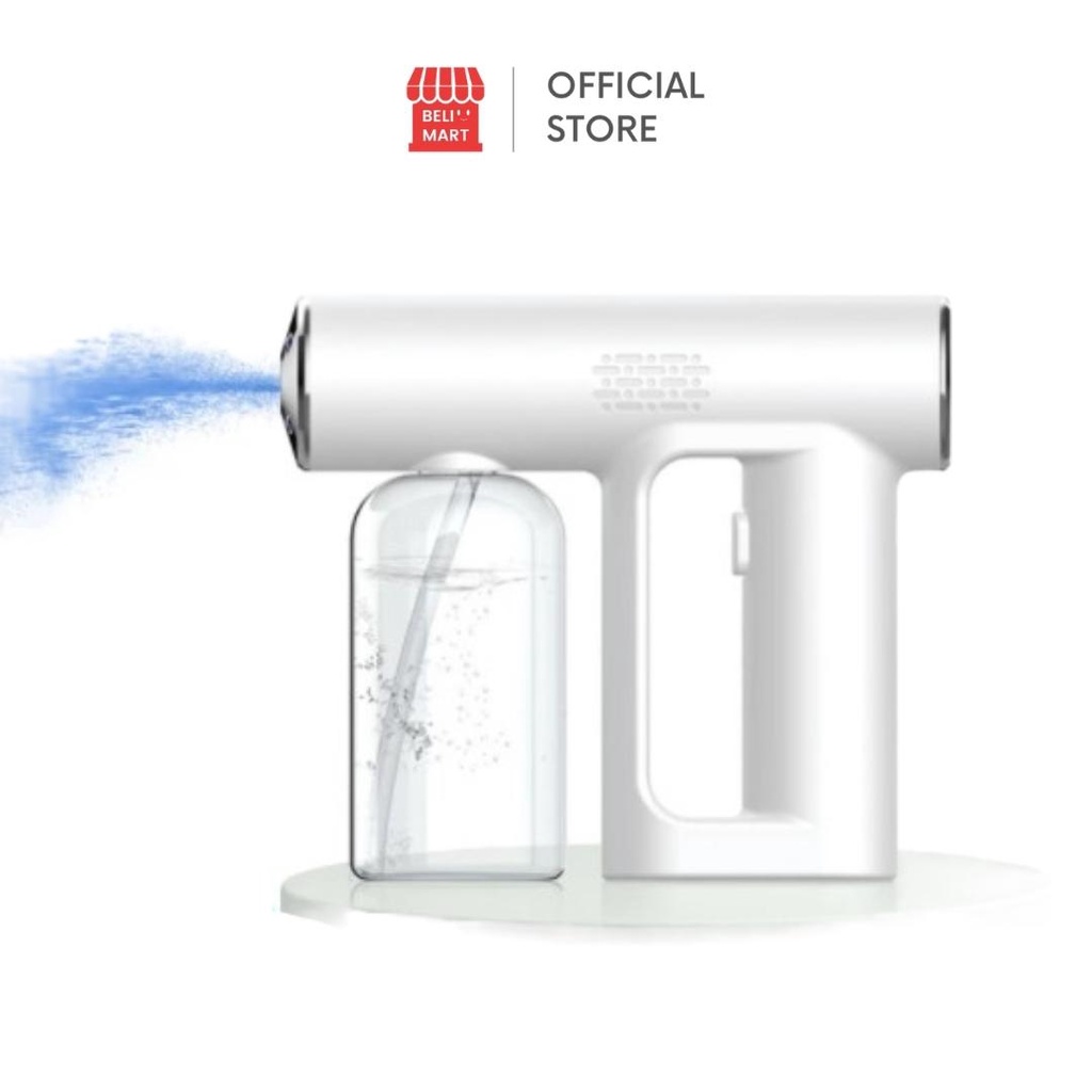 [BELIMART] K5 Nano Spray Gun UV Light Disinfectant 380ml Atomizer Sterilizer Wireless Portable | Semprotan Disinfektan Anti Virus