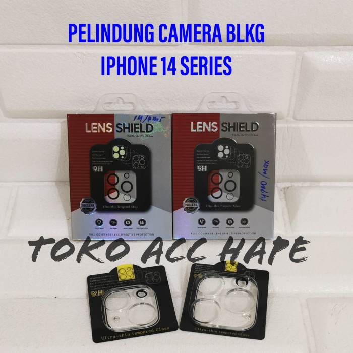 PELINDUNG CAMERA GLASS IPHONE 14/PLUS/PRO/MAX KACA KAMERA BELAKANG