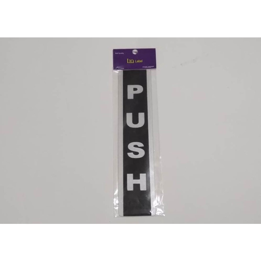 

Sign Label PUSH