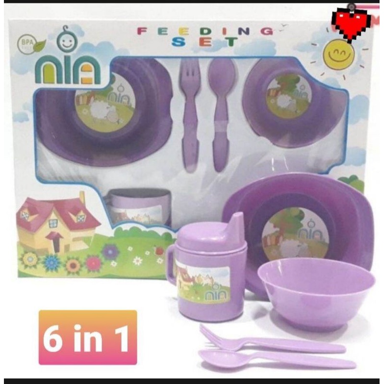 Kado Perlengkapan Makan Baby Set 7 in 1