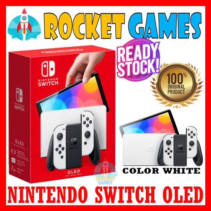 [Game/Console] Console Nintendo Switch Oled / Mesin Nintendo Switch Oled White