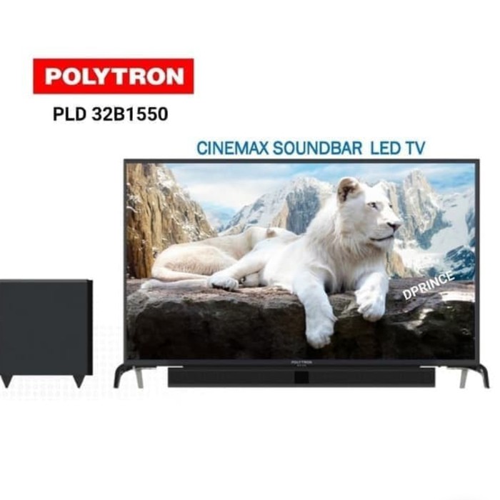 Dijual TV LED POLYTRON SOUNDBAR 32 INCH PLD32B1550 Murah