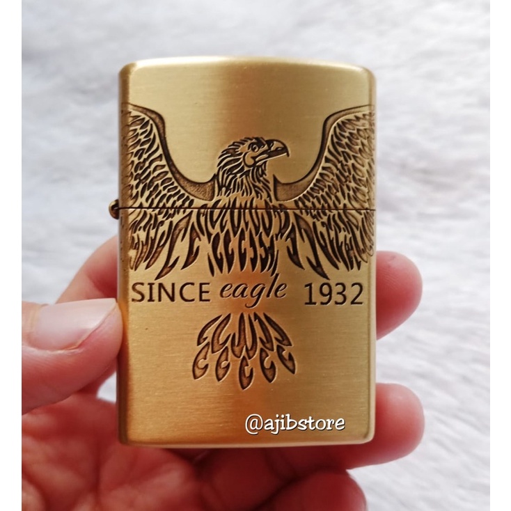 ZIPPO MATE GOLD MOTIF EAGLE LIMITED EDITION