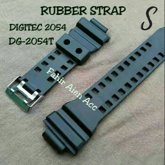 STRAP TALI JAM DIGITEC DG-2054T DG2054-T DG2054T RUBBER STRAP TALI  JAM TANGAN DIGITEC DG2054 DG2054
