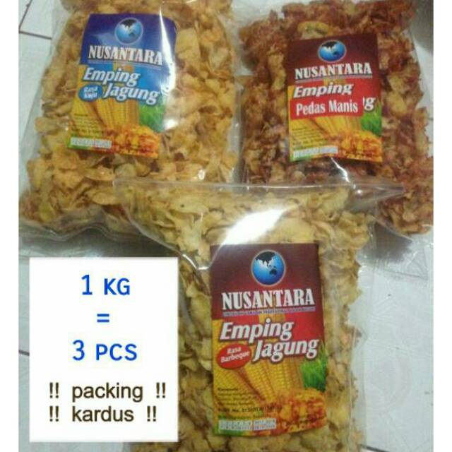 

Emping Keripik Jagung Marning Nusantara