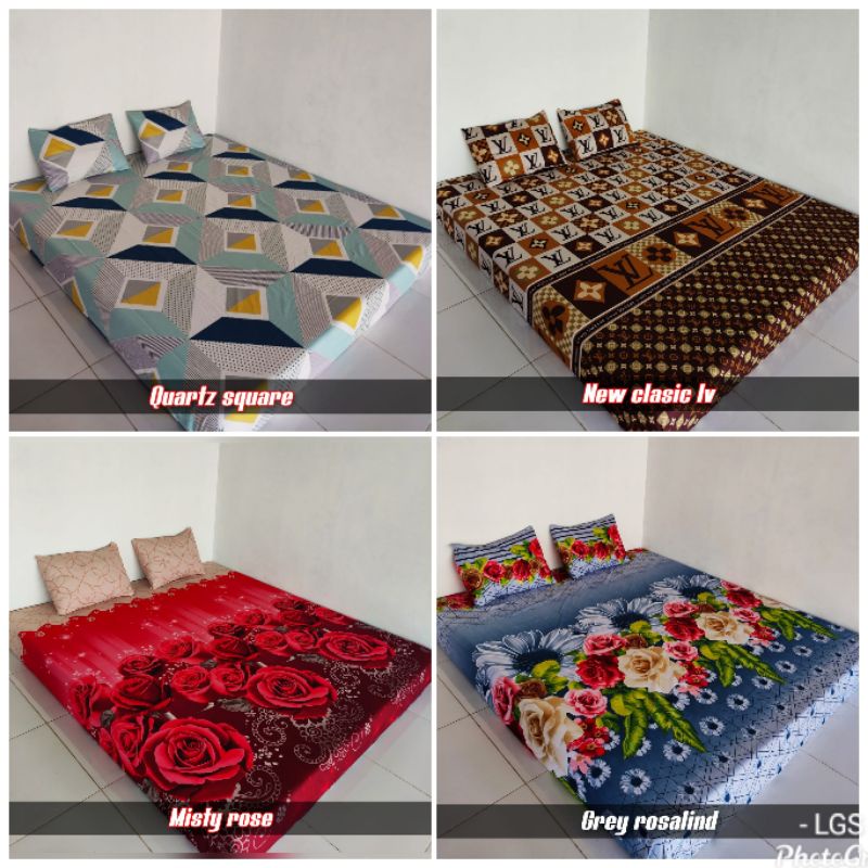 Sprei homemade !!! Sprei aesthetic korea katun sprei cantik sprei anak sprei home made sprei motif kotak