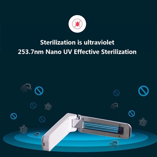 UV Sterilizer Portable - LED UVC Disinfectant