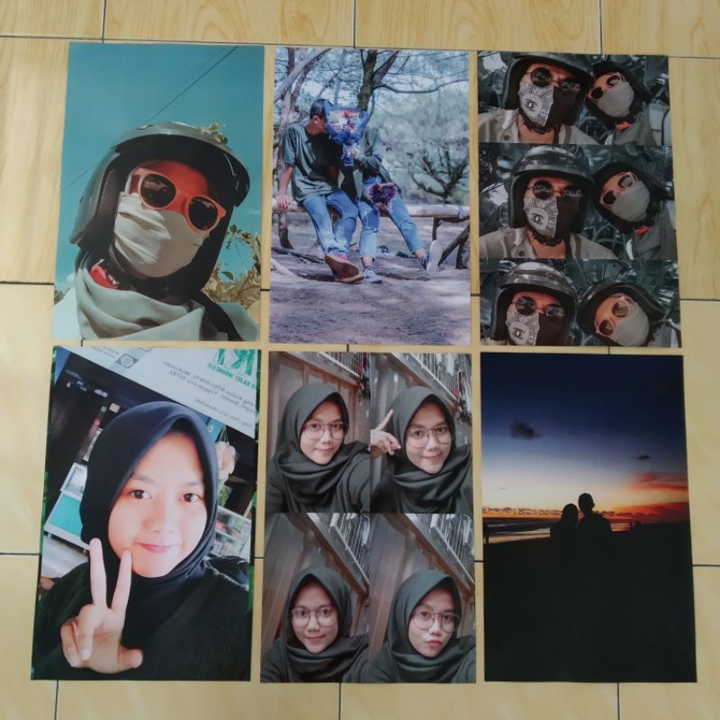 cetak foto 5R  4foto hanya 7k