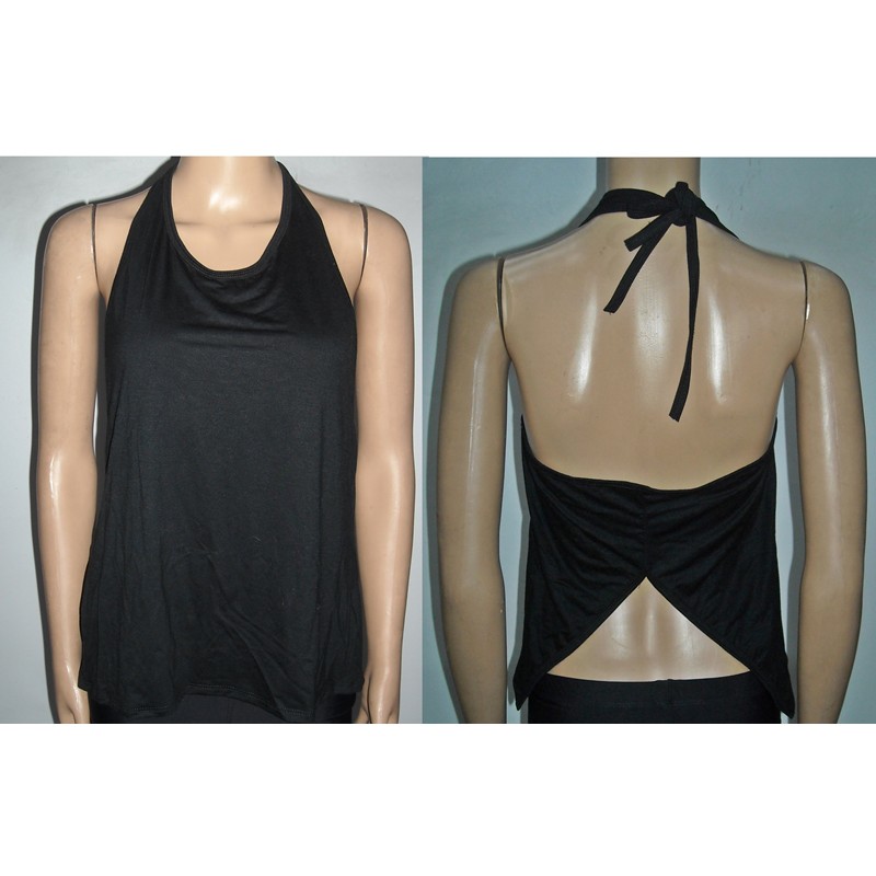 Baju senam Zumba Yoga Dance tanktop Backless