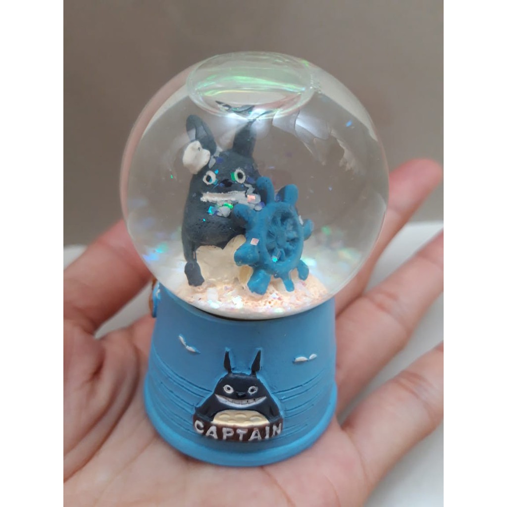 Pajangan Mini Bola Salju Snow Ball Totoro Steering Whell