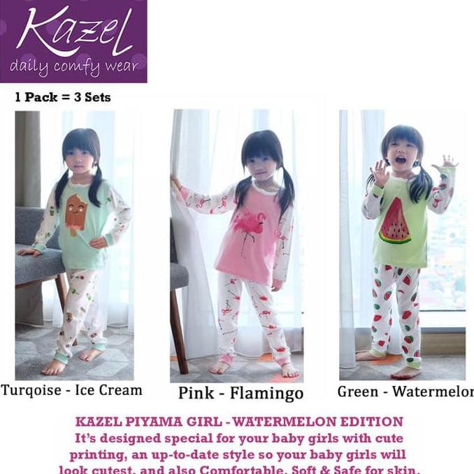 Kazel Piyama Girl Watermelon Edition - Size New Born