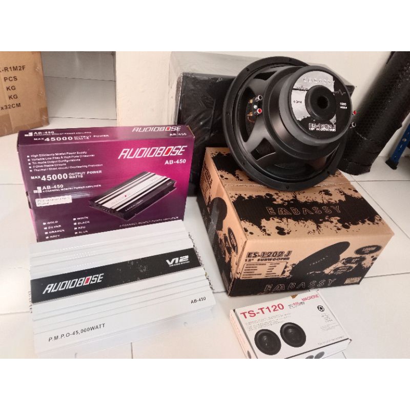 Paket Embassy Audio Mobil