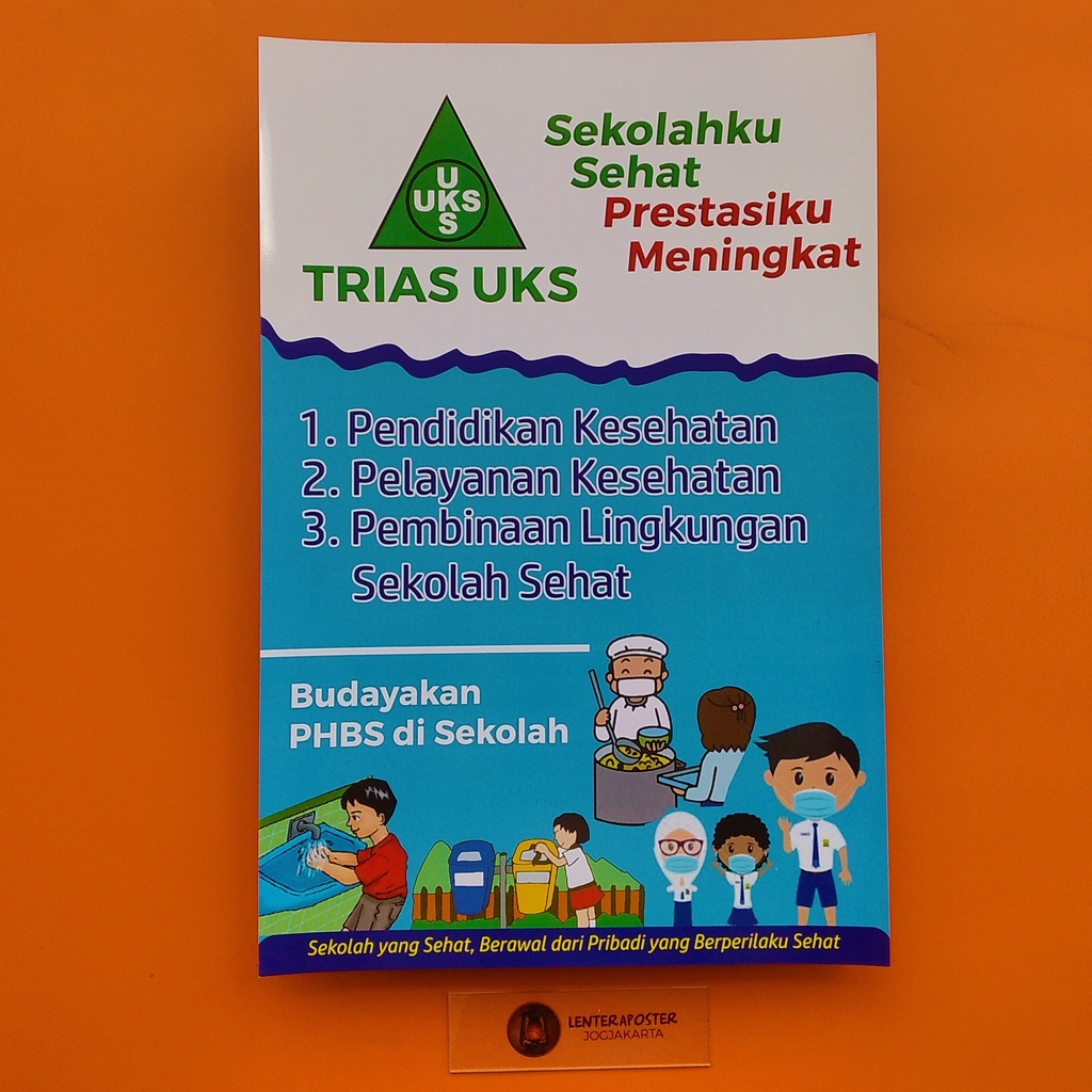 Poster Trias UKS 02, Poster Sekolah, Poster UKS Sekolah