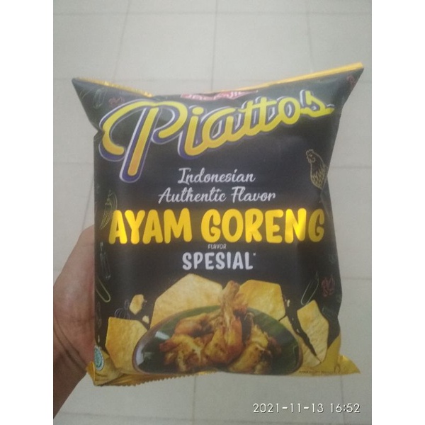 

Piattos 78g snack kentang rumput laut,snack kentang BBQ,Iga Penyet,Sambal Terasi,Dendeng Balado,dll