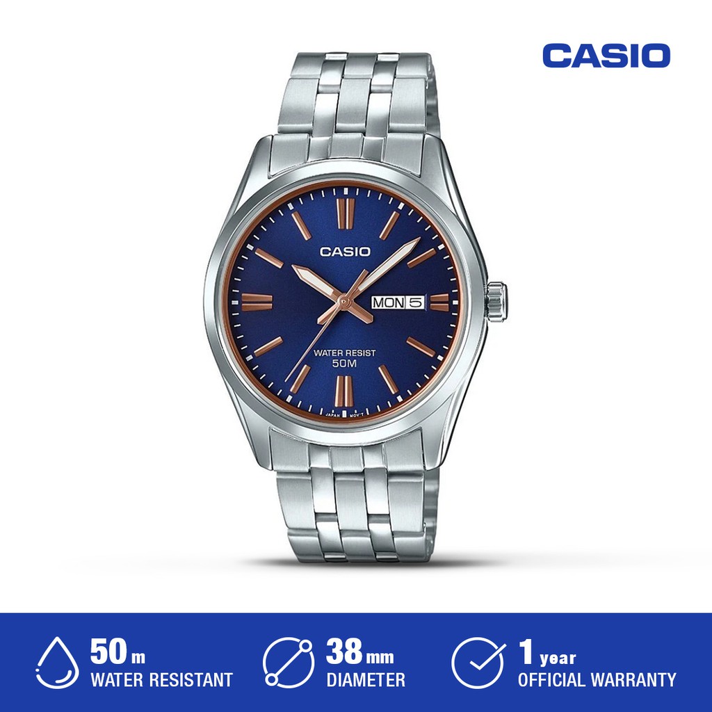 Casio Jam Tangan Wanita MTP-1335D-2A2VDF Analog | Shopee