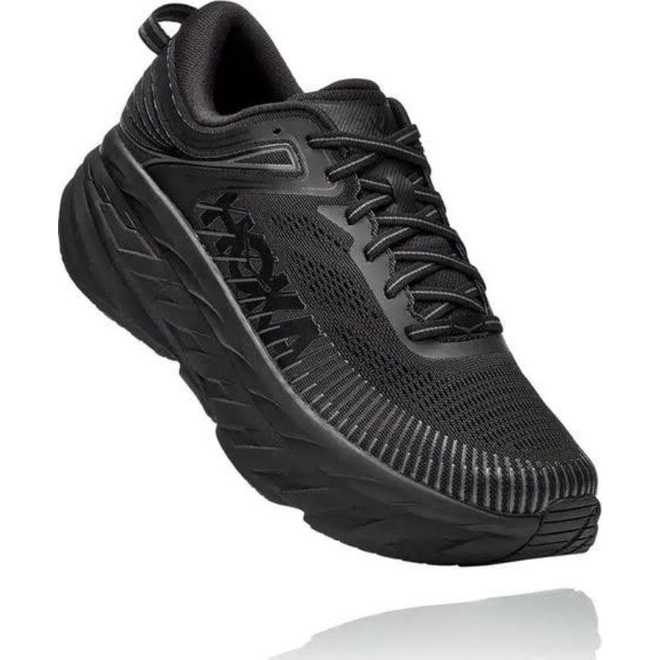 sepatu hoka bondi 7 black