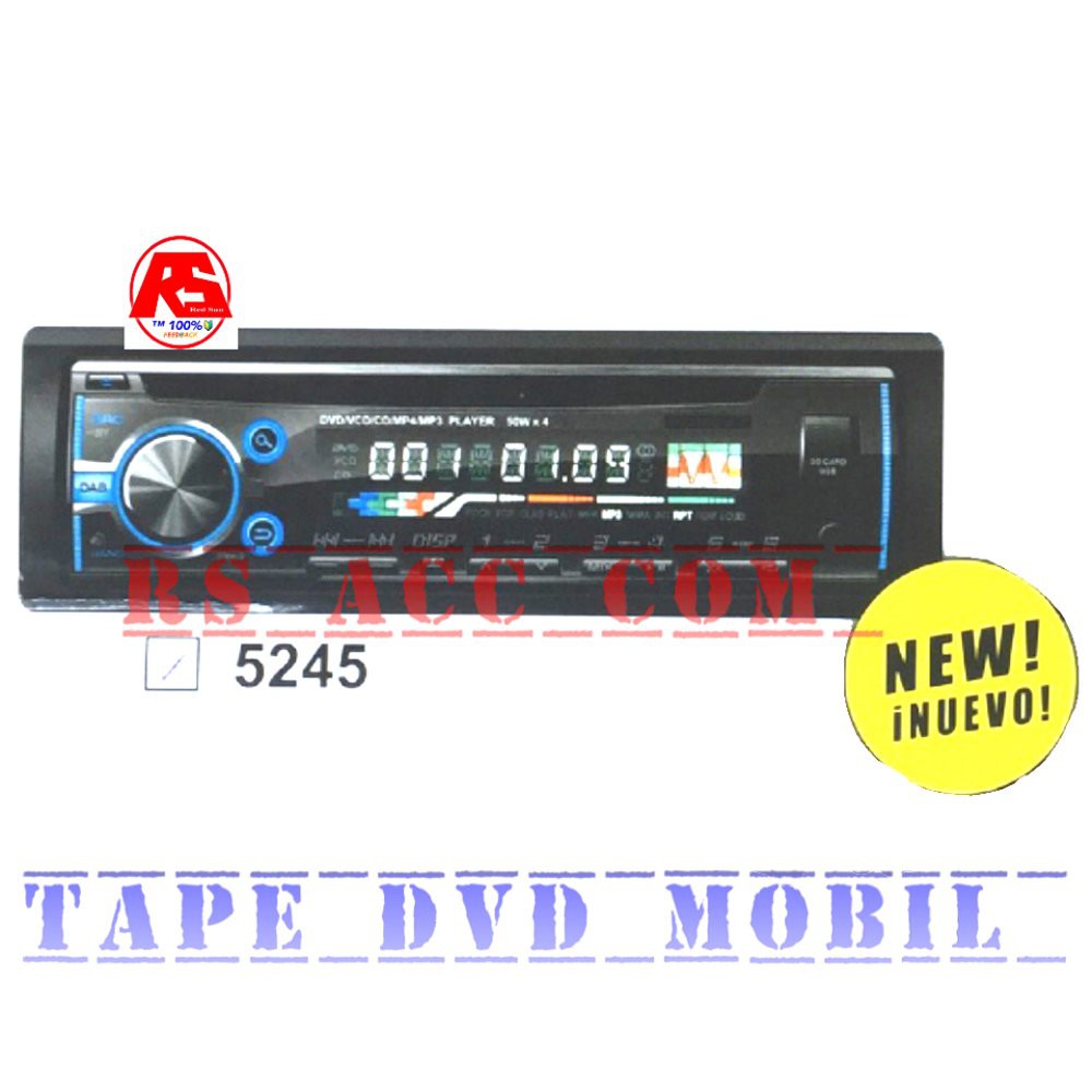 Baru  Dvd Tape Mobil Avx Media Player Quick Browzer Canggih