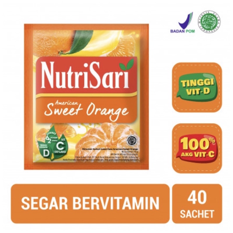 

Nutrisari American Sweet Orange (renceng/pack)