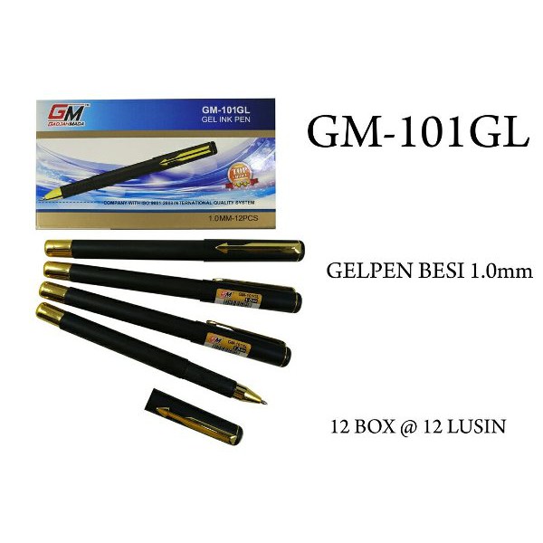 

ALAT TULIS PULPEN GEL INK PEN GM 101 GL