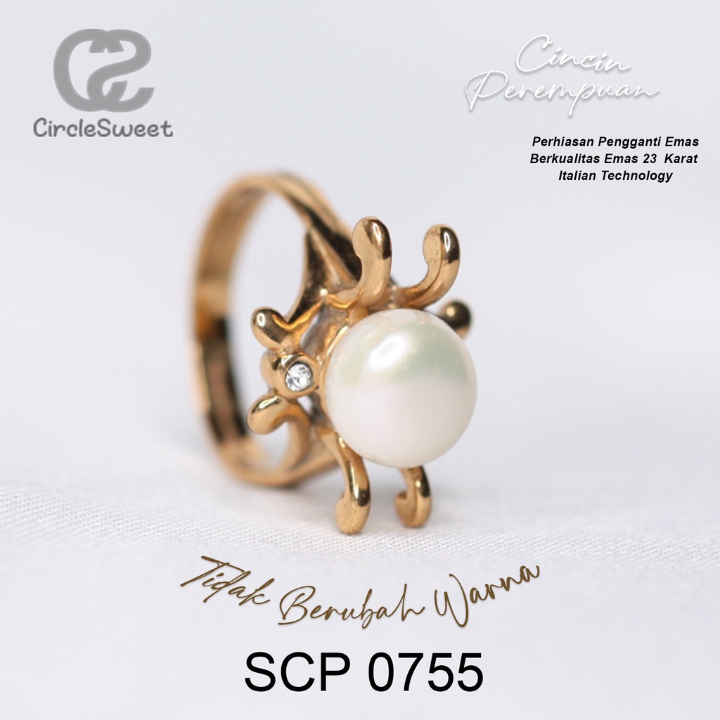 Cincin mutiara lombok asli eka swasa SCP0755