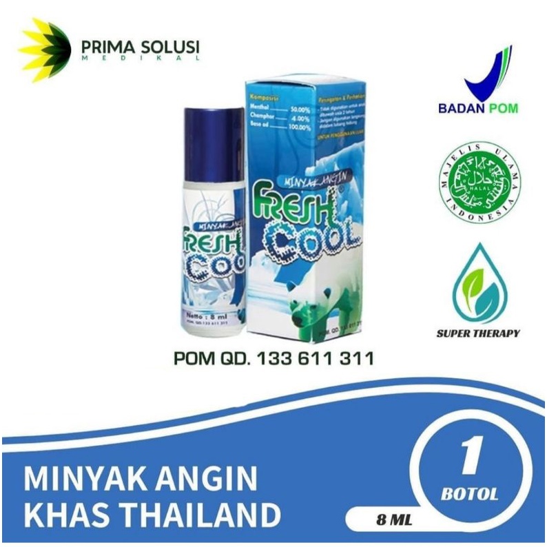 Minyak Angin super therapy freshcool khas thailand