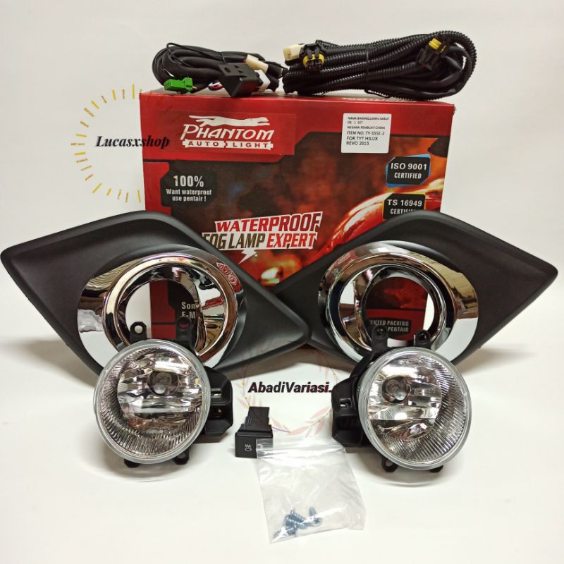 Foglamp Lampu Kabut Mobil Toyota Hilux Revo 2015