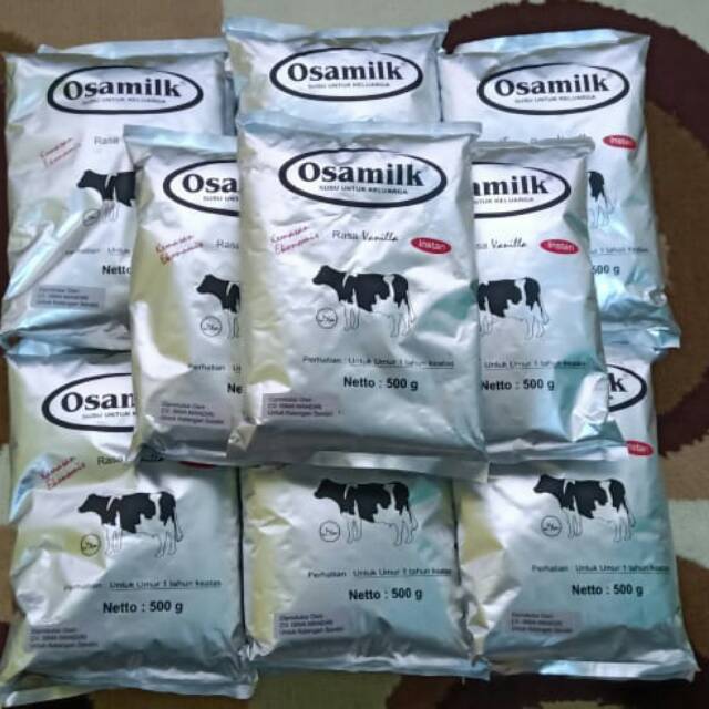 

BAYAR DITEMPAT | SUSU OSAMILK MURAH RASA COKLAT DAN VANILA 500 GRM