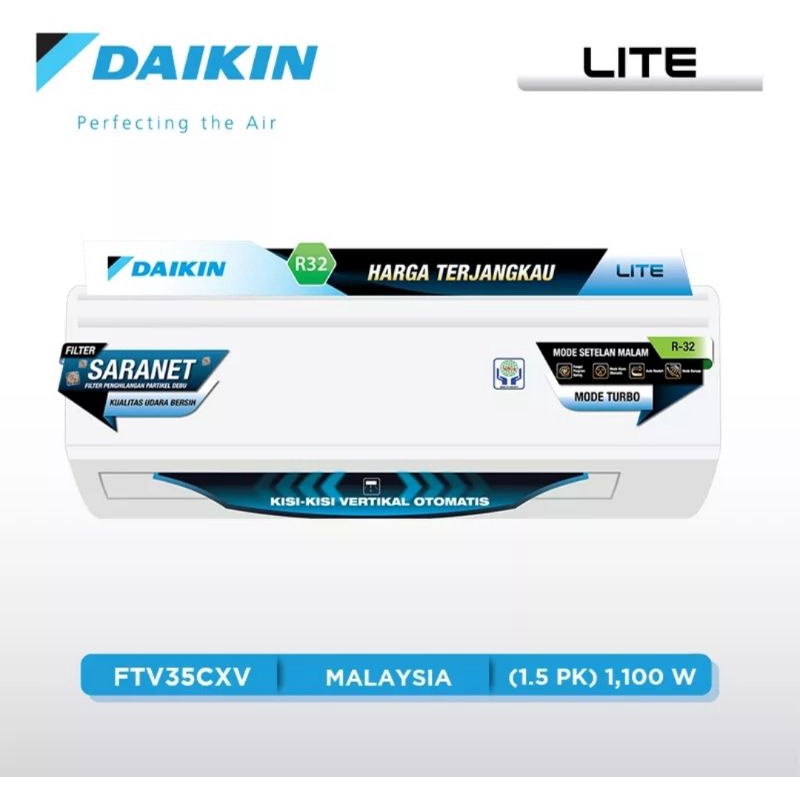 AC DAIKIN 1,5PK FTV-35CXV MALAYSIA